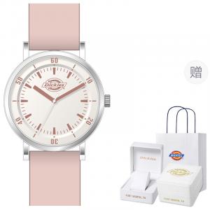 Dickies Наручные часы кварцевый механизм силиконовый ремешок белый циферблат унисекс коробка лимитированная серия