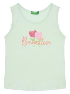 Топ regular fit 3I1XGH012 United Colors Of Benetton, зеленый