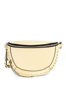 Сумка-кошелек на пояс skano с заклепками ISABEL MARANT, желтый