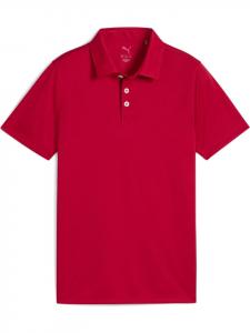 Puma Футболка-поло "Boys Pure 2.0 Polo" красного цвета