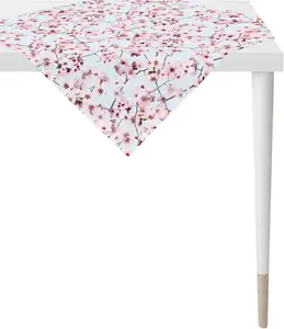 APELT среднее одеяло "6450 SPRINGTIME, весеннее украшение, весна ", (1 шт.), цифровая печать 88х88 см, розовый/голубой