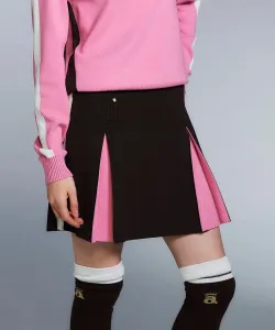 Вязаная юбка в цветовой гамме Color Line Archivio, цвет Brown (010)