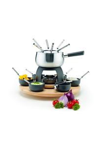 Набор для фондю MäSer, черно-коричневый
