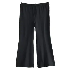 Сенсорные адаптивные расклешенные леггинсы для малышей и девочек 6-12 лет Jumping Beans, черный