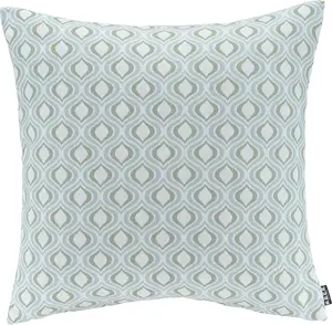 Х.ОК.К. Декоративная подушка "Gary Outdoor", с шикарным рисунком, чехол с наполнителем, 1 шт H.O.C.K. 50х50 см, салатовый