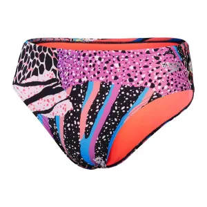 Мужские плавки для плавания Speedo Allover Digital Brief с боковым швом 8 см, розовый