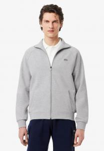Толстовка Lacoste Zip-up sweatshirt, Gris Clair Chiné Cca/Grey