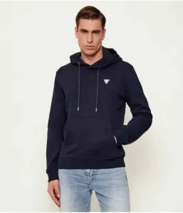 Культовая толстовка slim fit Guess Jeans, темно-синий