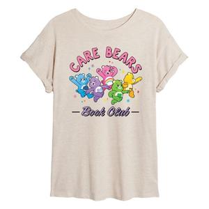 Футболка большого размера с изображением книжного клуба «Медведи заботы» для подростков Licensed Character, бежевый