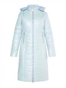 Пуховик faina, светло-синий
