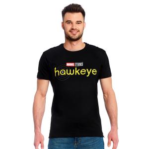 Футболка с логотипом Marvel Hawkeye черная