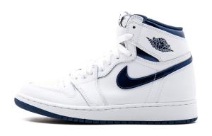 Кроссовки Jordan 1 Retro Metallic Navy 2016 GS
