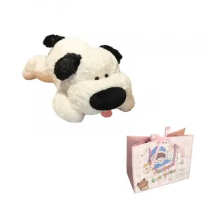 Плюшевая игрушка собака с большим носом спокойной ночи, высота 25см/35см/45см XIWANTONG