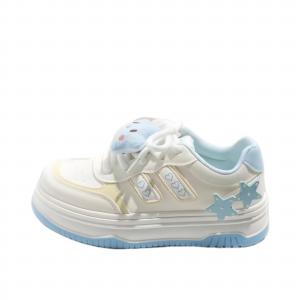 BINGO DUCK Женские противоскользящие скейтерские кеды небесно-голубого цвета, цвет Sky Blue