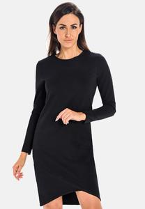 Платье Teyli Asymmetrisches Baumwoll Isabella, черный