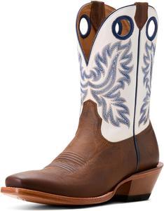 Мужские ковбойские сапоги ARIAT Bronc Stomper вестерн, белый