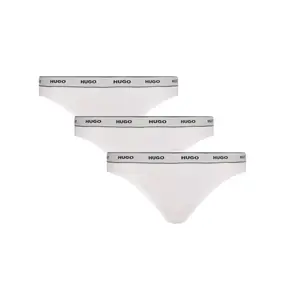 3 комплекта стрингов Hugo, белый