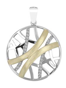 Adeliás Женский кулон из серебра 925 пробы