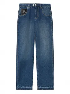 Прямые джинсы Jeyda с вышивкой Isabel Marant, синий