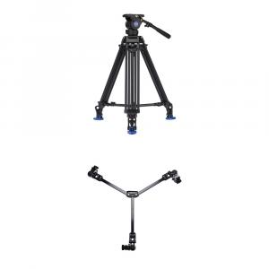 Комплект видеоштатива Benro BV8 Pro с двумя ножками и штативной тележкой DL-08