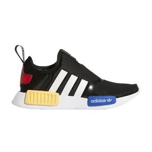 Кроссовки NMD 360 Little Kid 'Black Solar Gold', черный