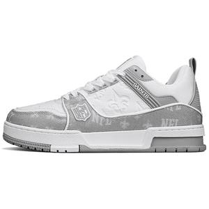 NFL Кроссовки для скейтбординга TR FG New Orleans Saints Low Top унисекс, белые, серые