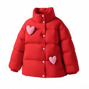 Детская пуховая куртка Disney, Solid Color Red