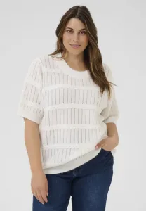 Футболка с принтом kcminia Kaffe Curve, Chalk