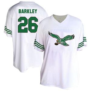 Женская футболка Philadelphia Eagles Saquon Barkley белая plus size Fanatics