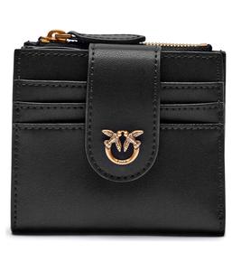 Кожаный кошелек Pinko, черный