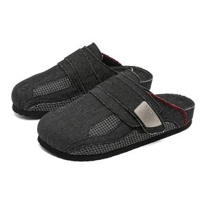 KUNGFUDEER Закрытые тапочки унисекс в сером бетонном цвете, цвет Concrete Gray