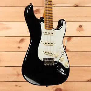 Fender Custom Shop 1956 Stratocaster Journeyman Relic - Состаренный черный - CZ574495 - PLEK'd
