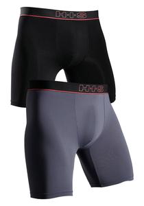 Брюки H.I.S Funktionsboxer, серый черный