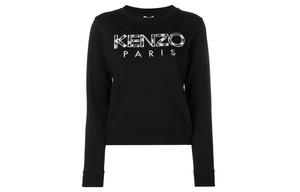 Толстовка женская Kenzo, черный / белый
