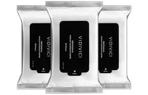 Очищающие и освежающие салфетки для снятия макияжа успокаивающие 30 шт * 3/10 шт * 2 упаковки Vidivici, 30 tablets*3