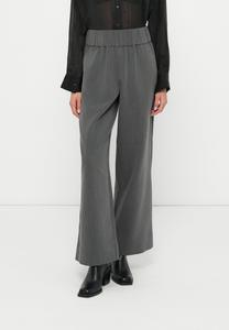 Брюки Selected Femme SLFPATRICIA WIDE PANT, Medium Grey Melange/Mottled Grey