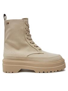 Туфли на шнуровке FW0FW08200 Tommy Hilfiger, бежевый