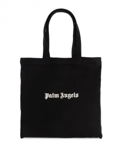 Сумка-Шоппер с логотипом Palm Angels, черный