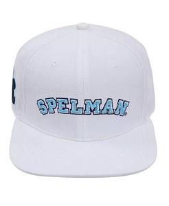 Мужская белая шерстяная шляпа Spelman College Jaguars Evergreen Snapback Pro Standard, белый