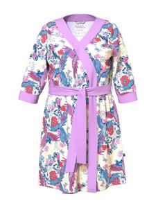 Халат Ulla Popken, цвет amethyst