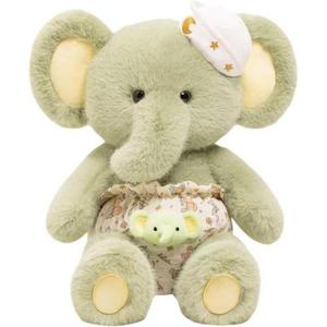 Детская коллекция слюнявчик lamb, слюнявчик panda, дождевик puppy, bear, bunny, kitten куклы плюшевые куклы высота 45см/60см IDOR, зеленый