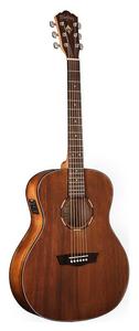 Акустическая гитара Washburn O12SE | All-Mahogany Orchestra Guitar with Fishman Pickup. New with Full Warranty!