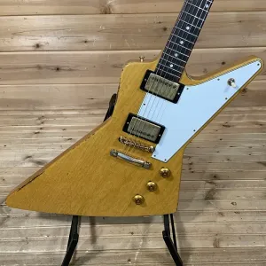 Коллекционное издание Gibson 1958 Korina Explorer Custom Aged