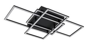 Novel Потолочный светодиодный светильник, черный, степень защиты IP20