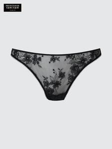 Кружевные трусы Uniqlo, 09 black