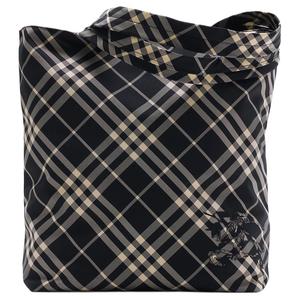 Сумка-шоппер из полиэстера с полиуретаном, сумка для покупок, наплечная сумка, мужская сумка черного цвета и ситцевая Burberry