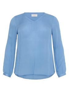 Блузка KAFFE curve, синий