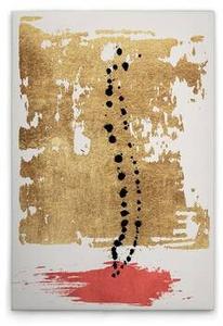 Картина на холсте A.S. Création Drip Drop цвет goldcremeschwarzrot