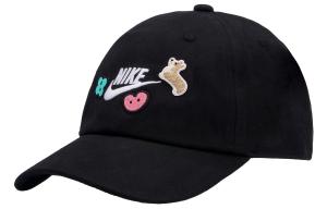 Nike Хлопковая бейсболка унисекс черная