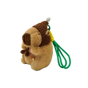 Плюшевый кулон милая капибара 13 см высота LEVENKENESS